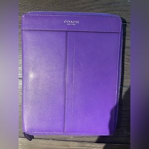 Coach IPad case.